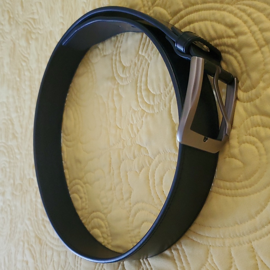Beltox Fine Mens Leather Belt In Black